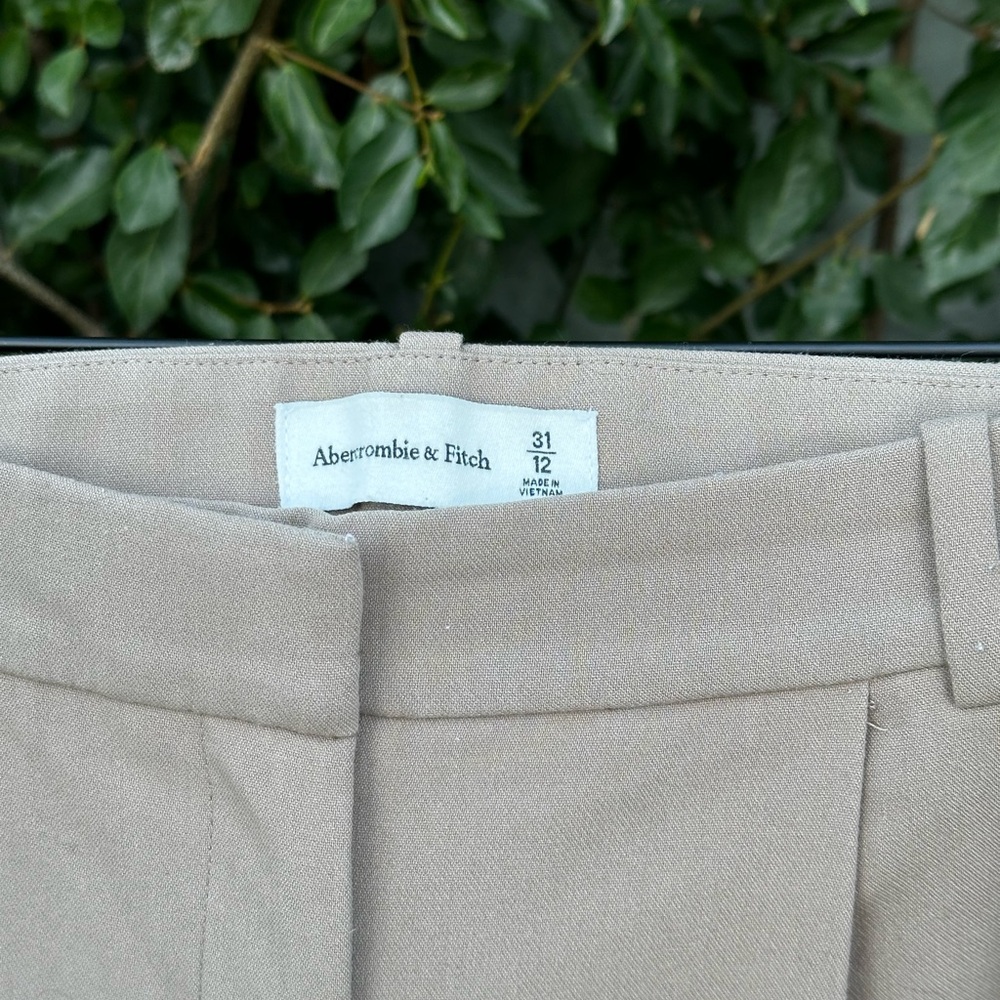 Abercrombie & Fitch Beige Trousers - Great for Work!